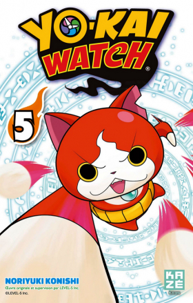couverture manga Yo-kai watch  T5