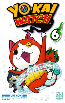 couverture manga Yo-kai watch  T6