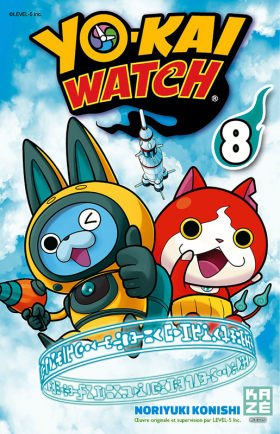 couverture manga Yo-kai watch  T8