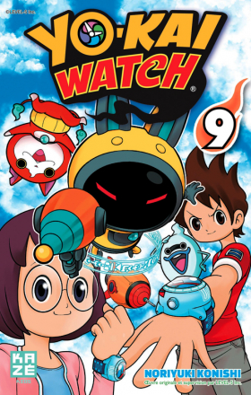 couverture manga Yo-kai watch  T9