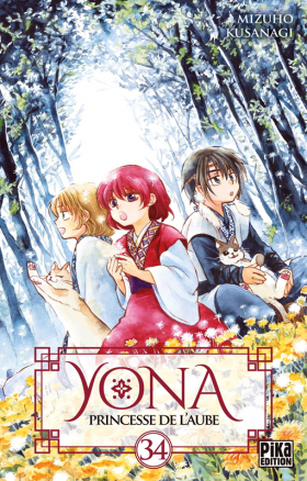 couverture manga Yona, princesse de l’aube  T34