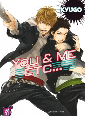 couverture manga You &amp; me etc…