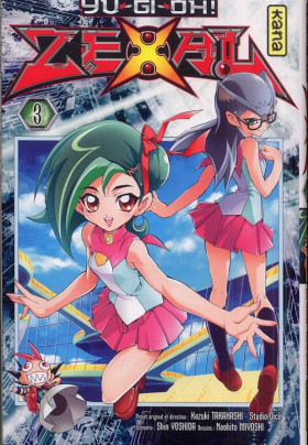 couverture manga Yu-Gi-Oh ! Zexal T3