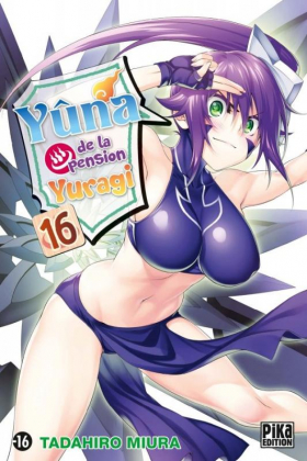 couverture manga Yûna de la pension Yuragi T16