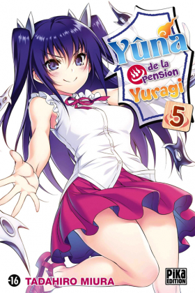 couverture manga Yûna de la pension Yuragi T5