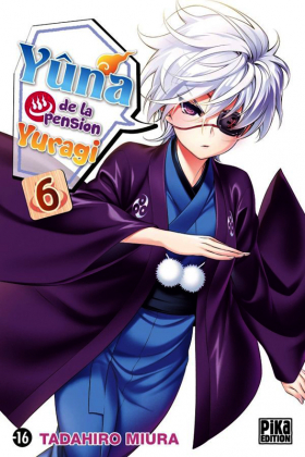 couverture manga Yûna de la pension Yuragi T6
