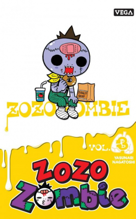couverture manga Zozo zombie T3