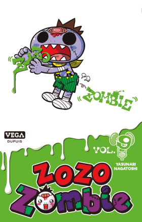 couverture manga Zozo zombie T9