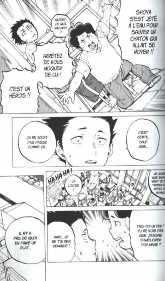 extrait manga A Silent Voice T3