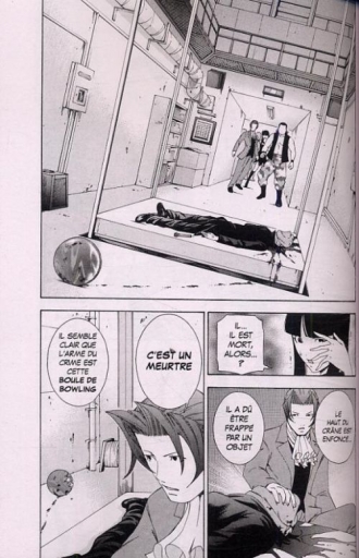 extrait manga Ace attorney Investigations T1