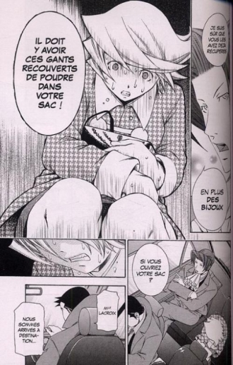 extrait manga Ace attorney Investigations T2