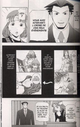 extrait manga Ace attorney Phoenix Wright T4