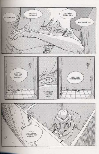 extrait manga Rose rouge