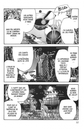 extrait manga Alice in borderland T15