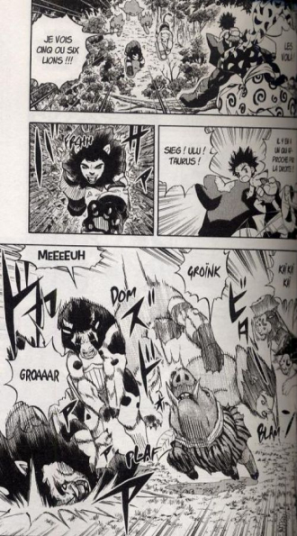 extrait manga Animal kingdom T3