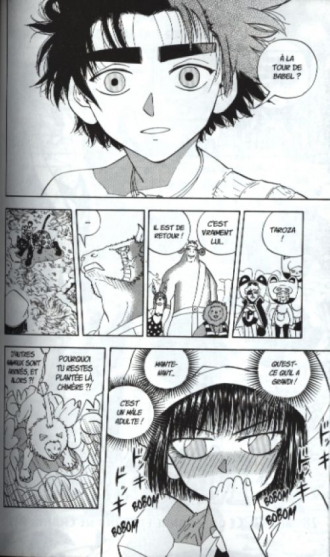 extrait manga Animal kingdom T8