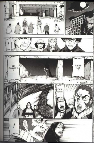 extrait manga Le conseil des surhommes
