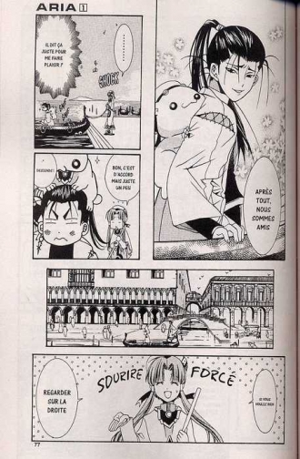 extrait manga Aria - 2301 Voyage vers Neo-Venezia T1