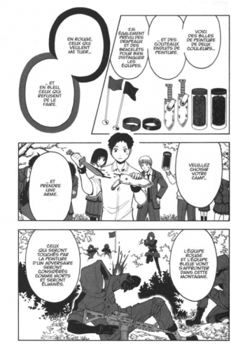 extrait manga Assassination classroom T17