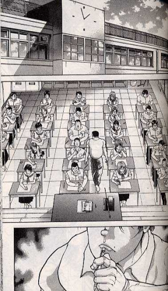 extrait manga Baki T5