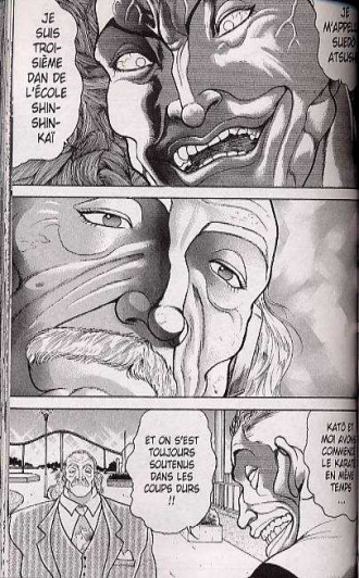extrait manga Baki T8