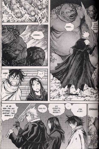 extrait manga Banya - Hell&#039;s angel delivery man T5