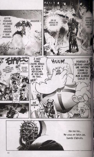 extrait manga Le dieu de la destruction, le chiffre de la bête