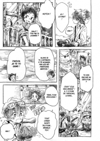 extrait manga Beyond the clouds T1