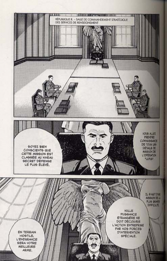 extrait manga L'heure du loup