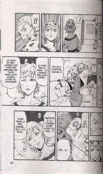 extrait manga Blazer drive T5