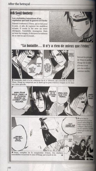 extrait manga official character book 2