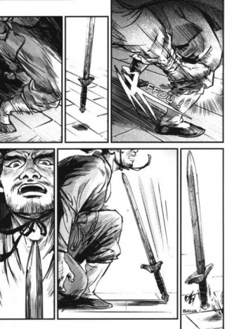 extrait manga Blood & steel T5