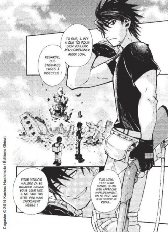 extrait manga Cagaster T1