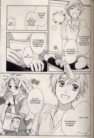 extrait manga Candy T1