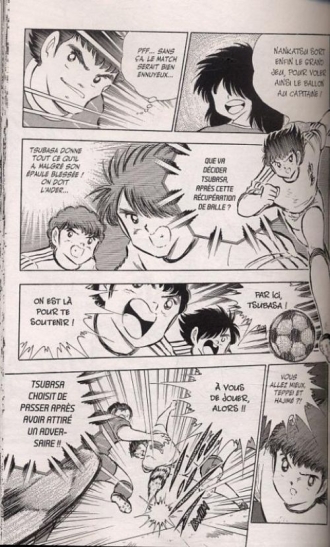 extrait manga Captain Tsubasa T18