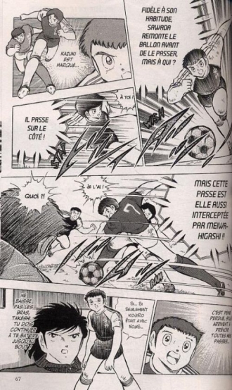 extrait manga Captain Tsubasa T19