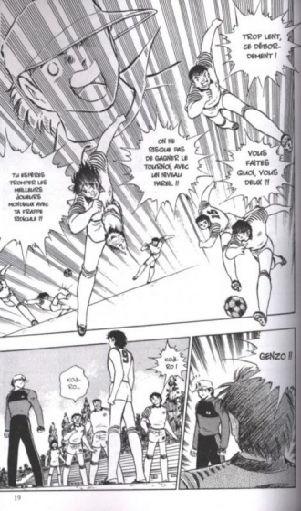 extrait manga Captain Tsubasa T28