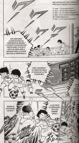 extrait manga Captain Tsubasa T3