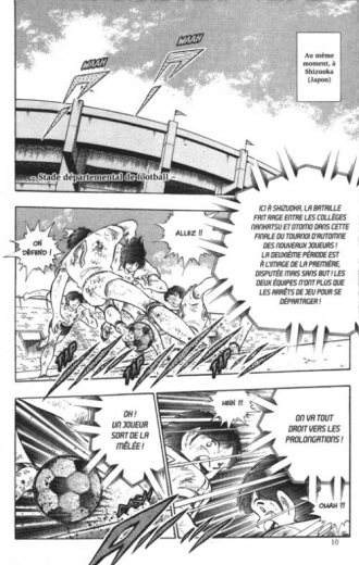 extrait manga Captain Tsubasa T37