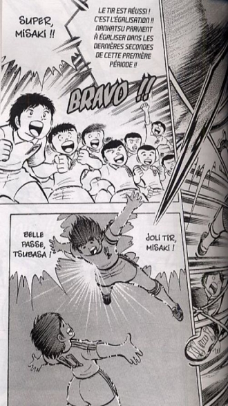 extrait manga Captain Tsubasa T5