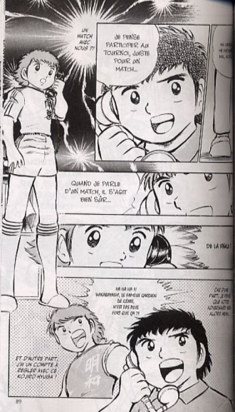 extrait manga Captain Tsubasa T6