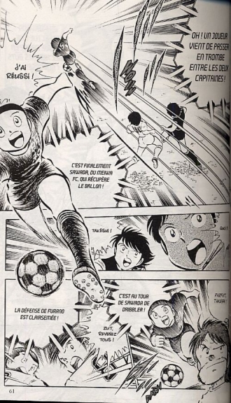 extrait manga Captain Tsubasa T7