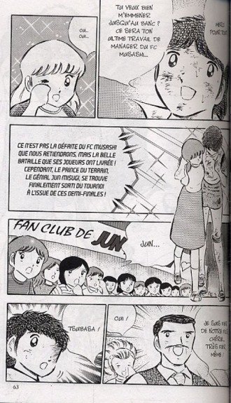 extrait manga Captain Tsubasa T9