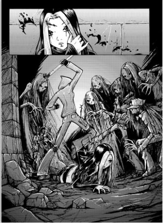 extrait manga Catacombes T2
