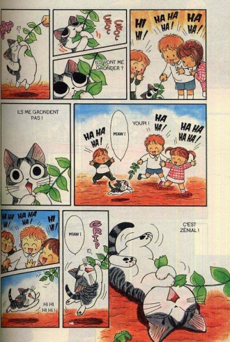 extrait manga Chi - une vie de chat T1