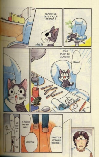 extrait manga Chi's sweet home