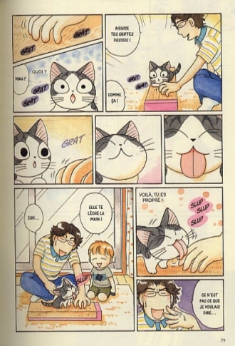 extrait manga Chi - une vie de chat T4