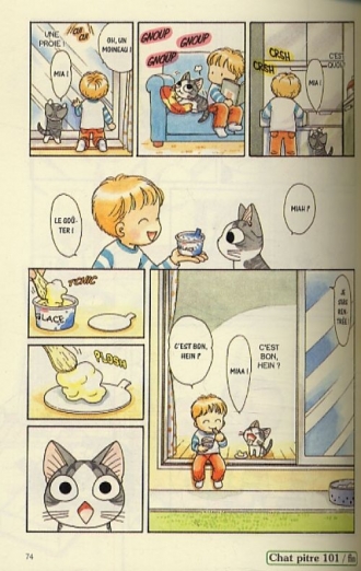 extrait manga Chi - une vie de chat T6