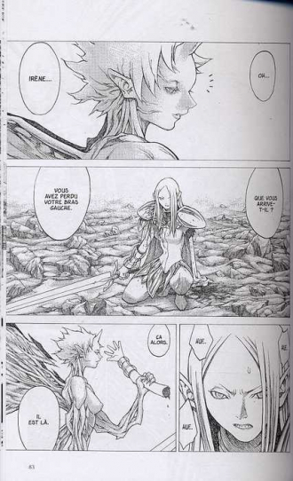 extrait manga Histoire de guerrières