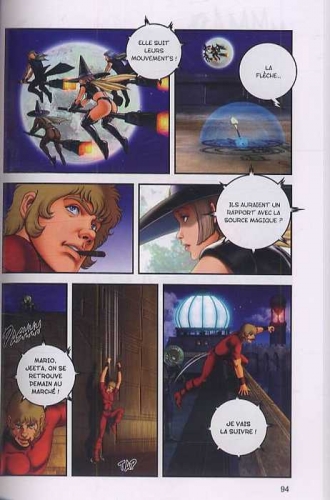 extrait manga Magic doll
